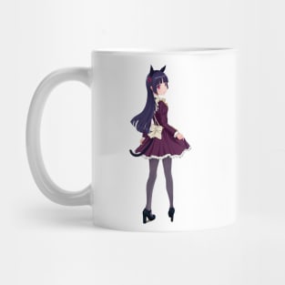 Kuroneko - Ruri Gokou - Sticker - Anime Mug